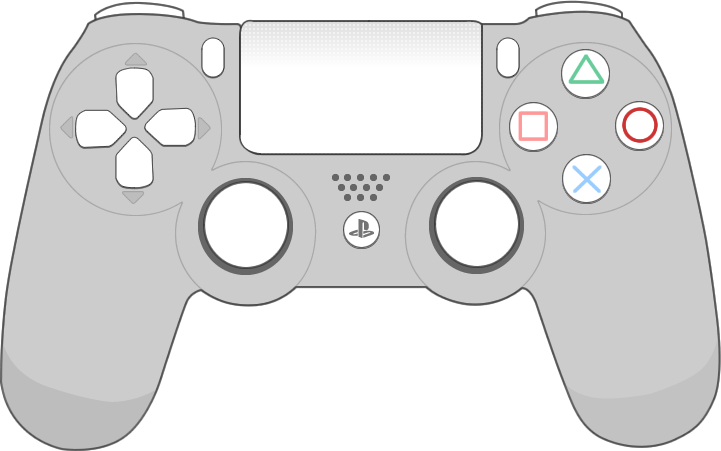 Picture of the PS4 controller